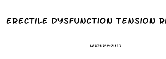 erectile dysfunction tension rings