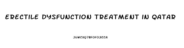 erectile dysfunction treatment in qatar