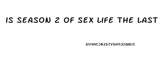 is season 2 of sex life the last