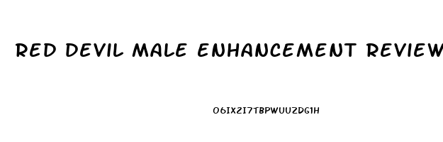 red devil male enhancement review