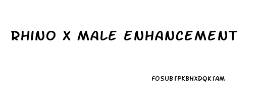 rhino x male enhancement