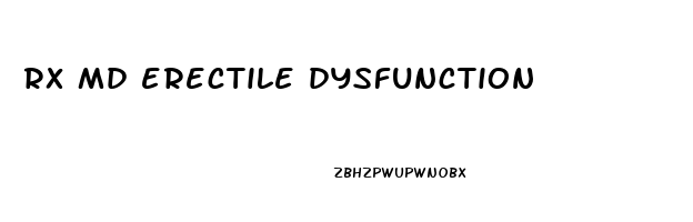 rx md erectile dysfunction