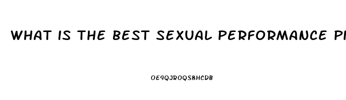 what is the best sexual performance pill