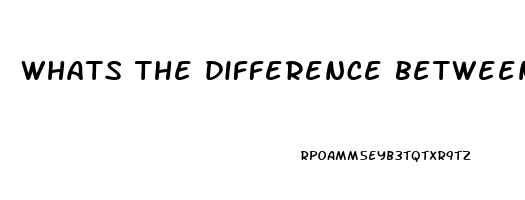 whats the difference between impotence and erectile dysfunction