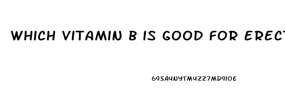 which vitamin b is good for erectile dysfunction