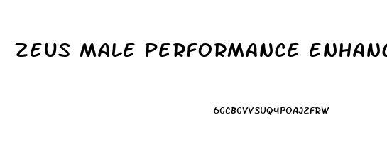 zeus male performance enhancement