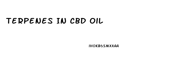 Terpenes In Cbd Oil