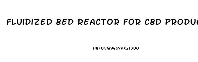 Fluidized Bed Reactor For Cbd Production